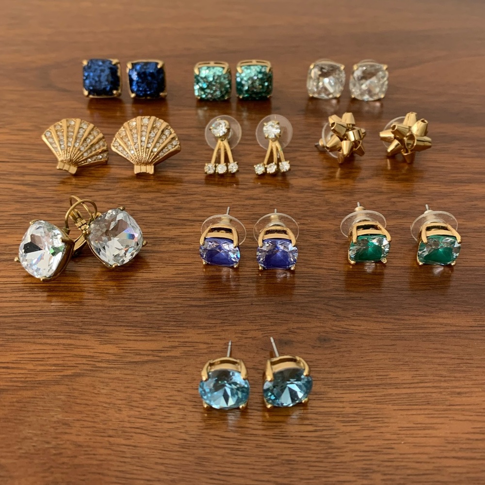 Lot of Kate Spade Earrings (10 Pairs)